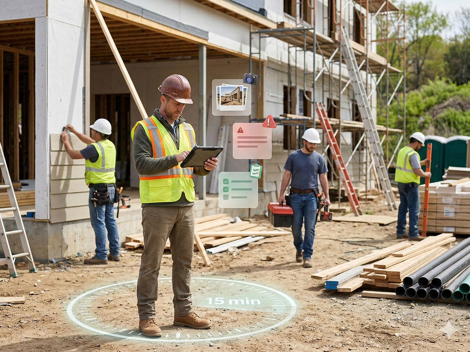 Spring Ramp-Up: The 15‑Minute Daily Jobsite Update That Prevents Schedule Slip