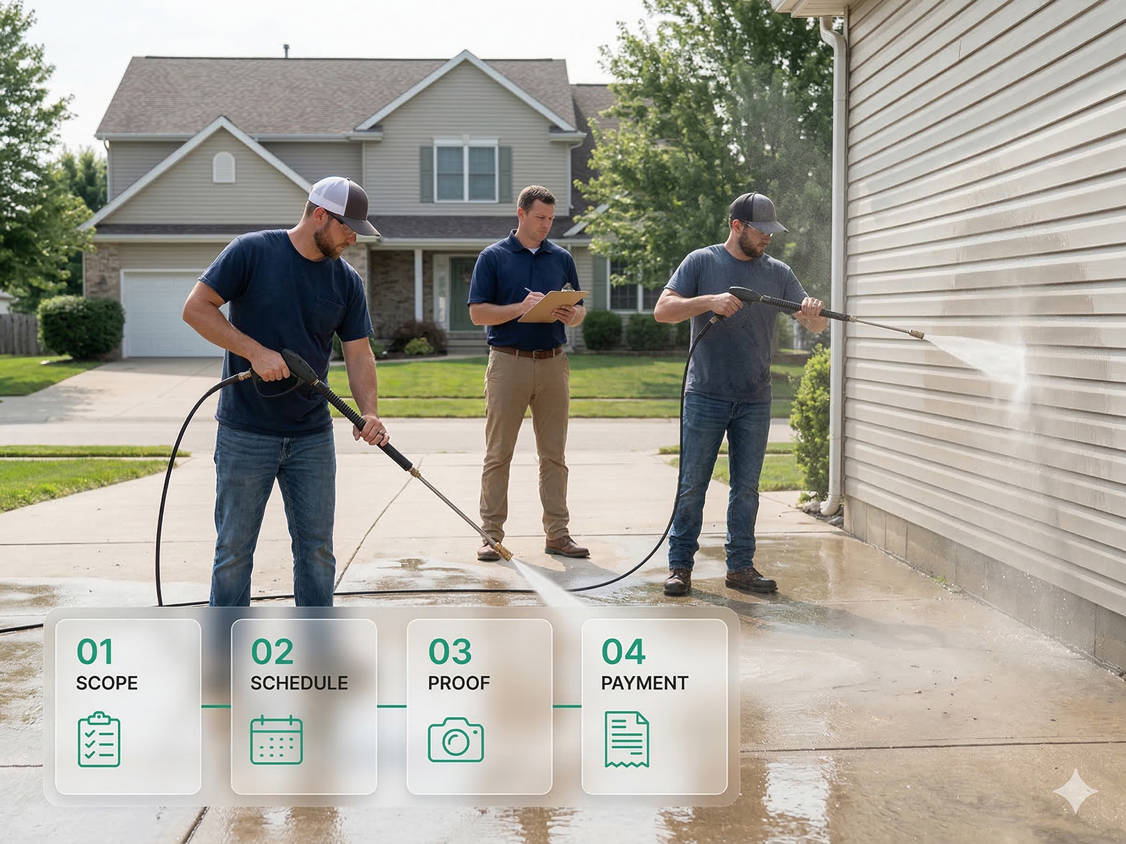 Pressure Washing Contracts Template: A Practical, Copy‑Paste Agreement (With Clauses That Prevent Disputes)