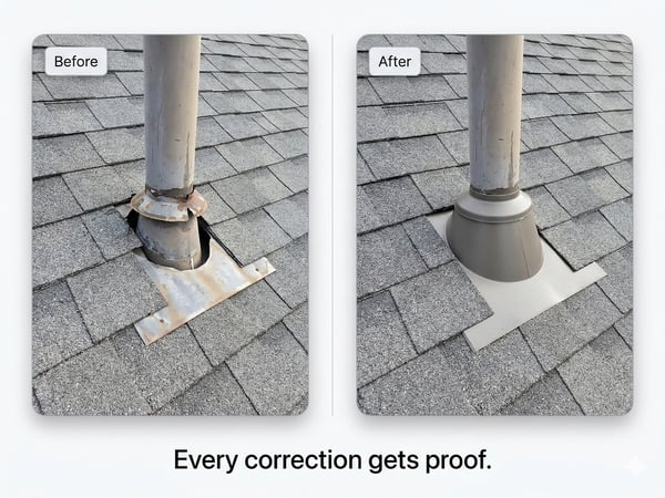 The “two-photo rule” for every correction