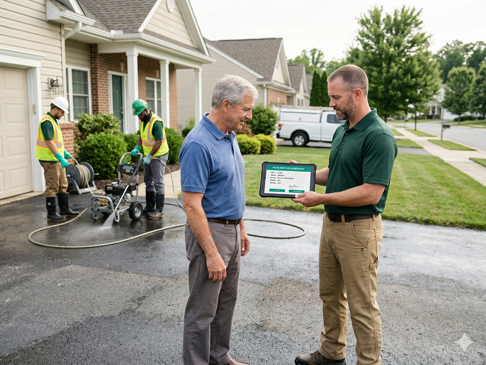 Why Every Pressure Washing Business Needs a Written Contract in 2026