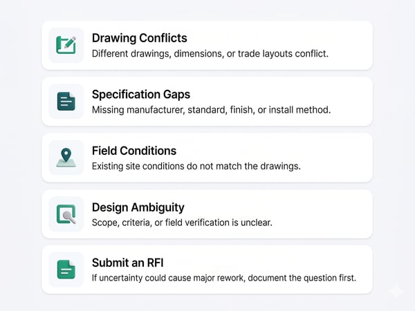 When to Write an RFI