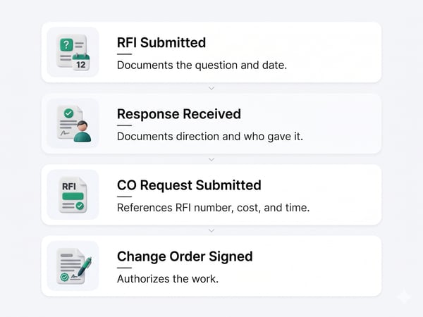 RFI to Change Order: The Connection