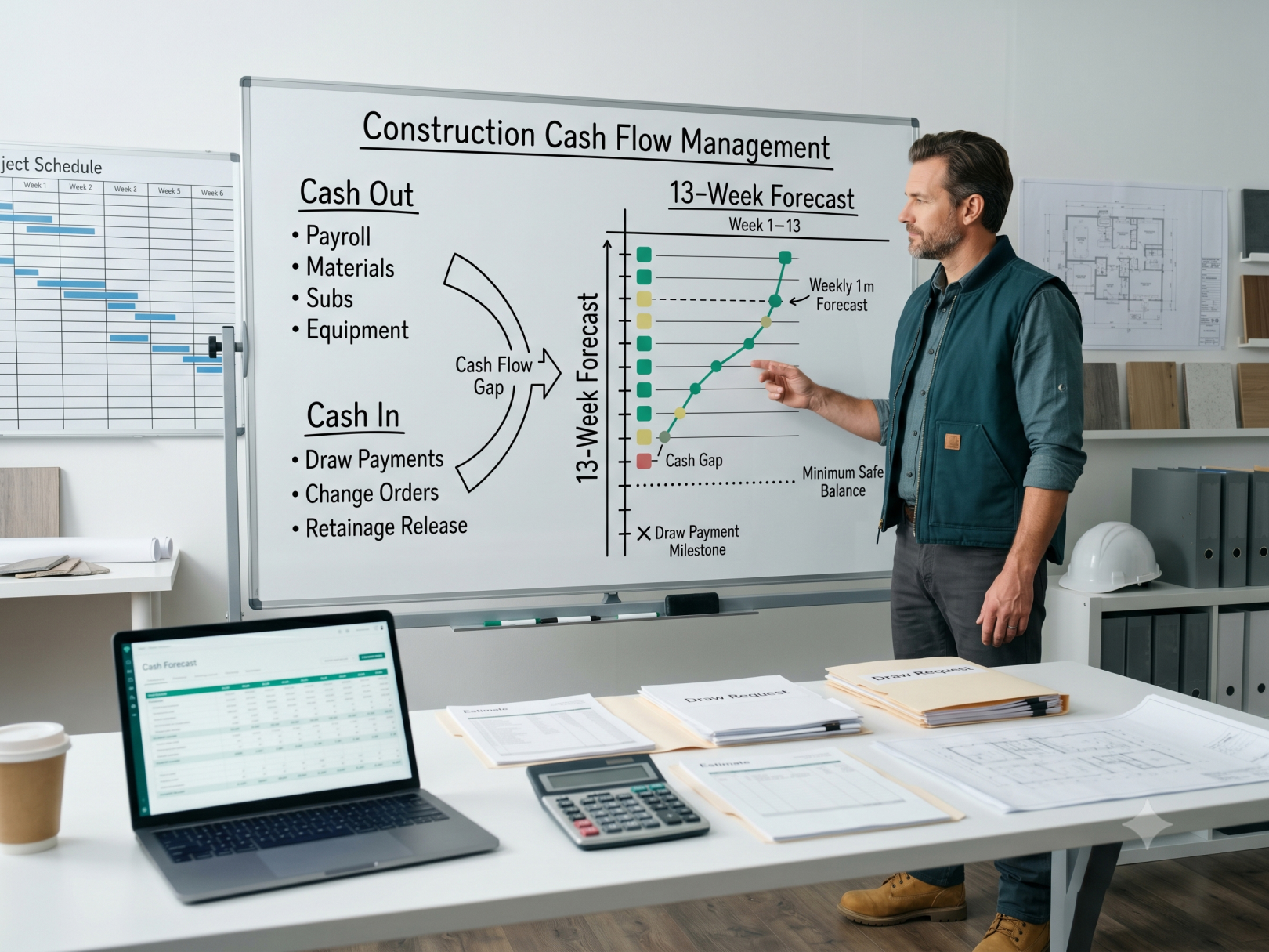 Construction Cash Flow Management: How Contractors Stay Solvent Between Draws