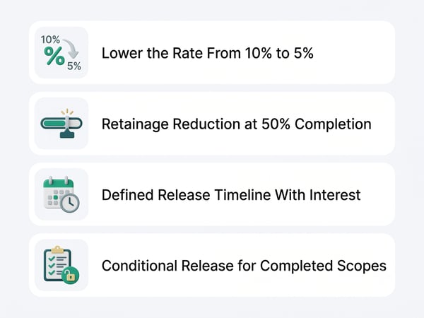 Contract Language: Negotiating Better Retainage Terms