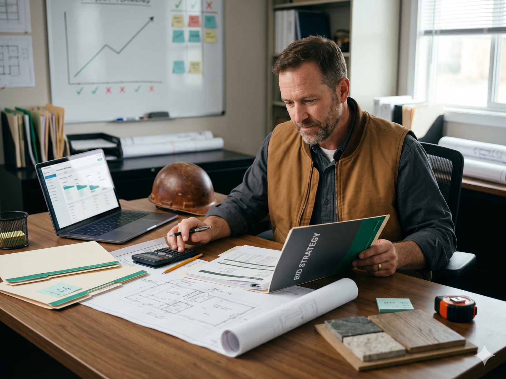 How to Win More Construction Bids: Strategy, Follow-Up, and Bid/No-Bid Decisions