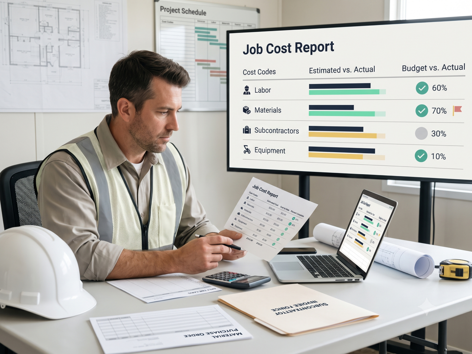 Construction Job Costing: Track Every Dollar on Every Project