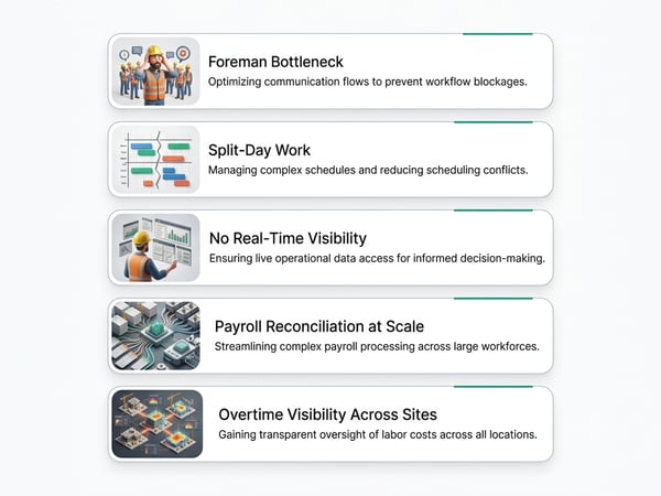 Why Multi-Site Time Tracking Breaks Down