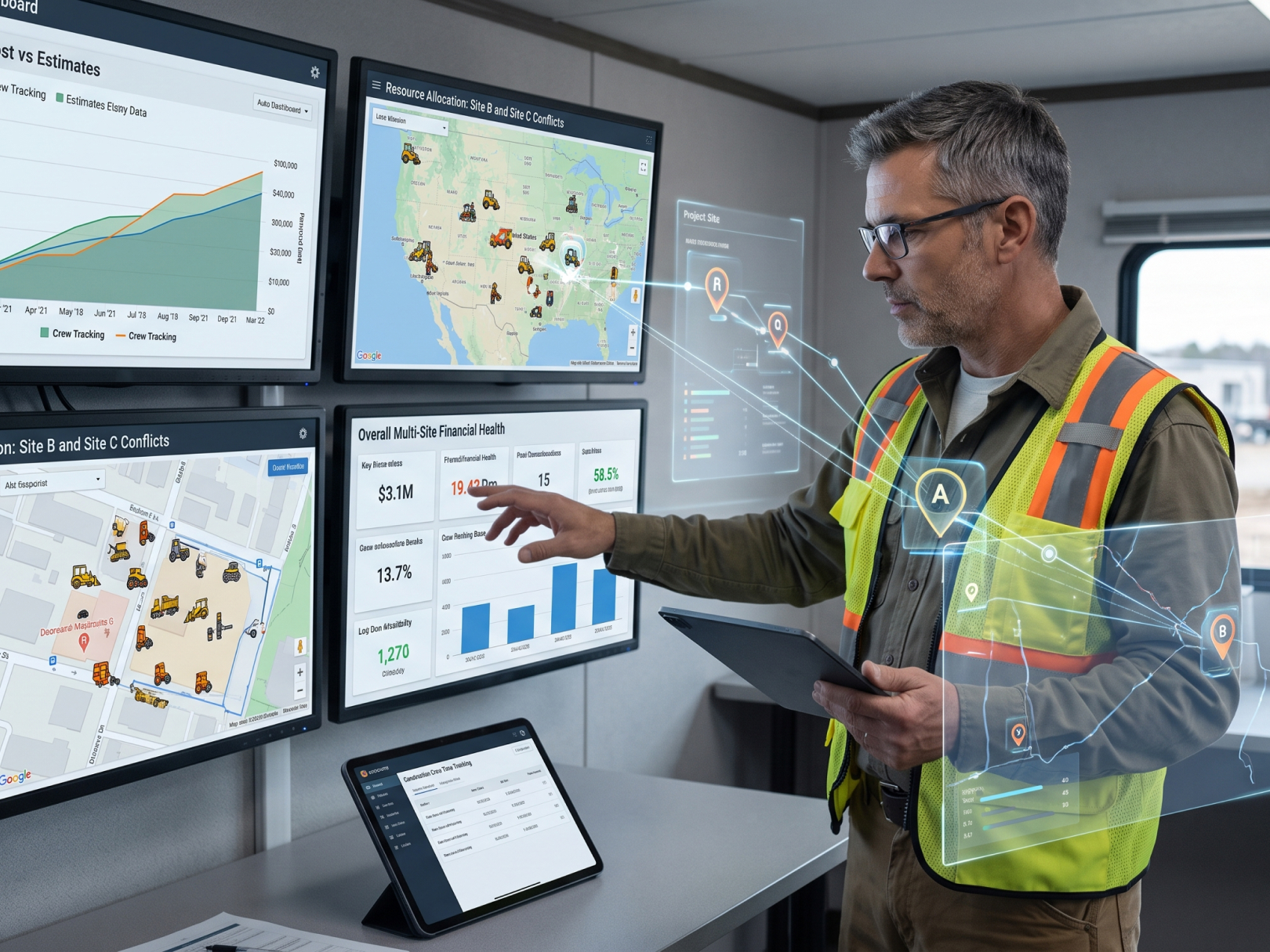 How to Manage Multiple Construction Job Sites at Once