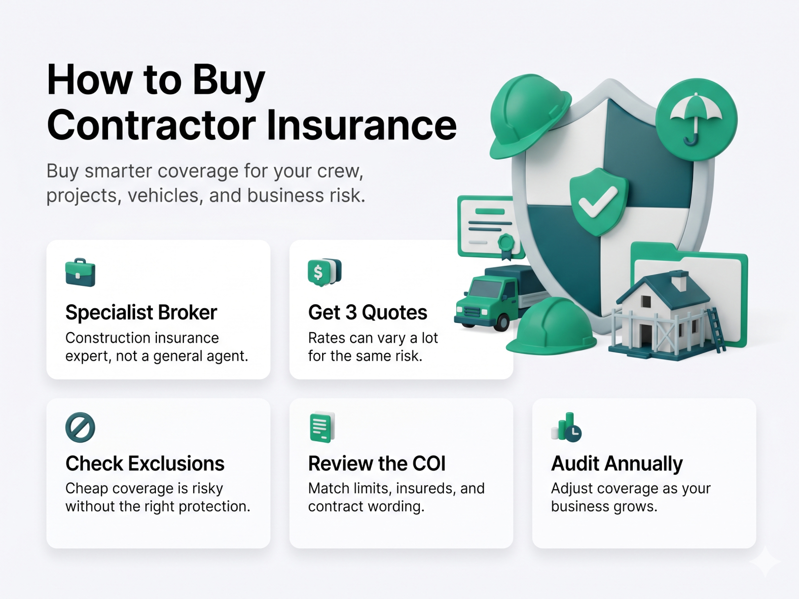 How to Buy Contractor Insurance