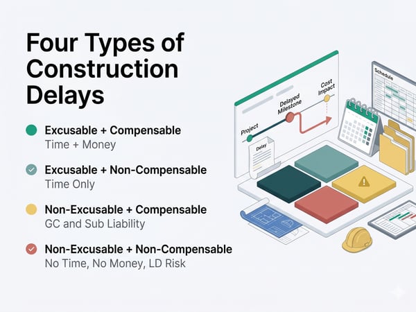 The Four Types of Construction Delays