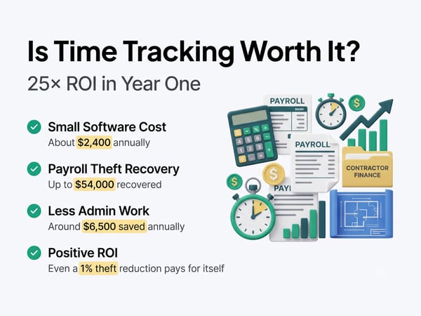 ROI: Is Construction Time Tracking Worth It?