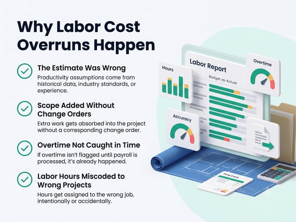 Why Labor Cost Overruns Happen
