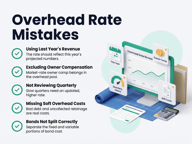 Overhead Rate Mistakes