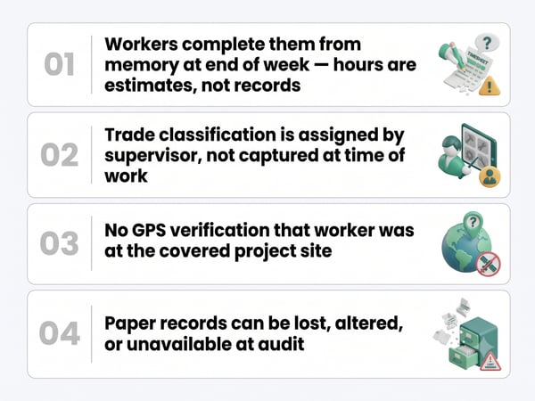 How Construction Time Tracking Enables Compliance