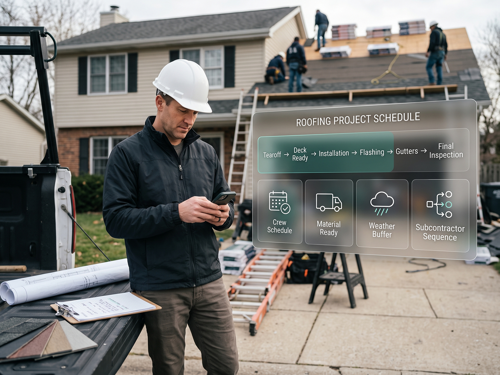 Roofing Project Management: How to Run Jobs Without the Chaos