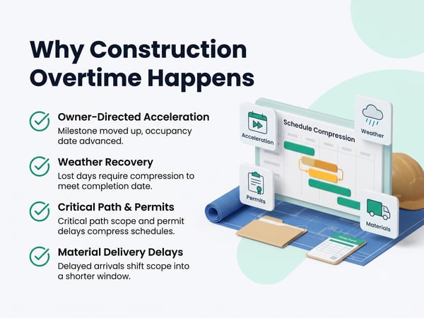 Why Construction Overtime Happens