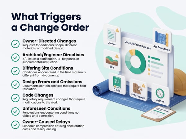 What Triggers a Change Order