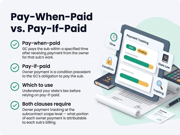 Pay-When-Paid vs. Pay-If-Paid