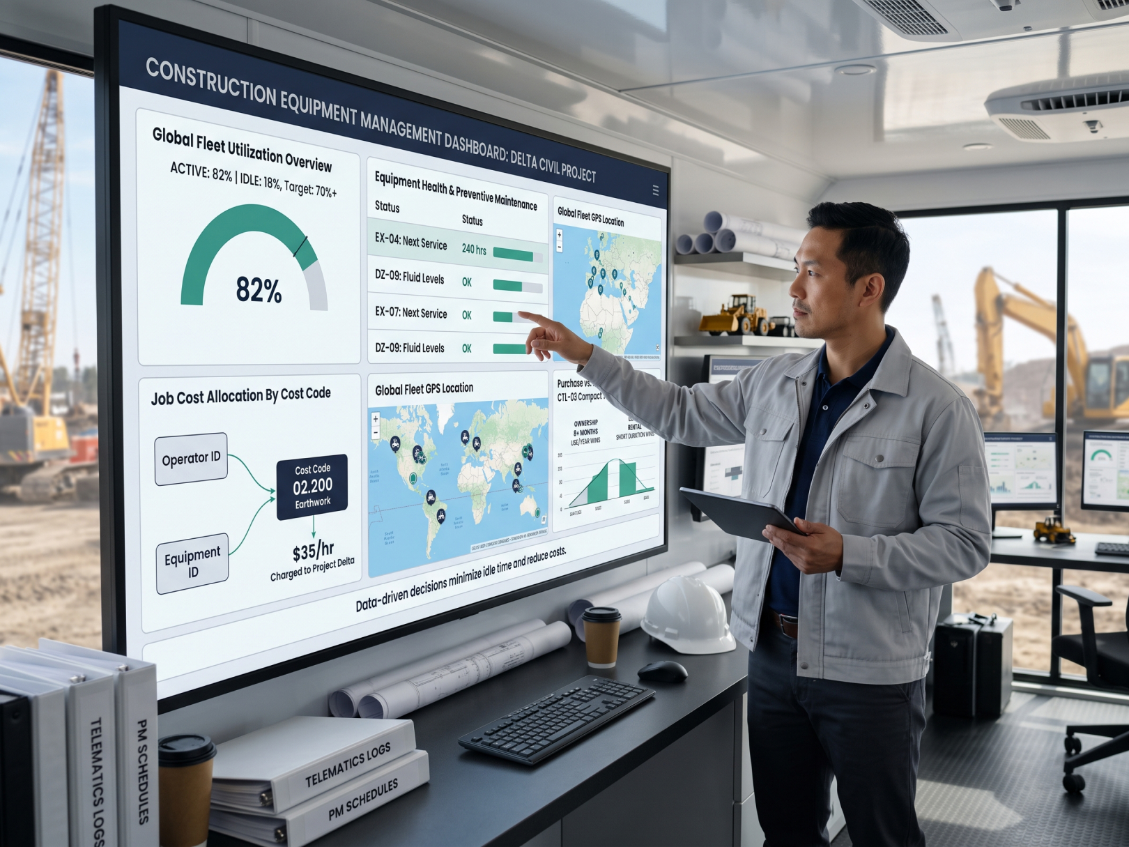 Construction Equipment Management: How to Track and Maintain Your Fleet