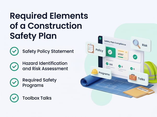 Required Elements of a Construction Safety Plan