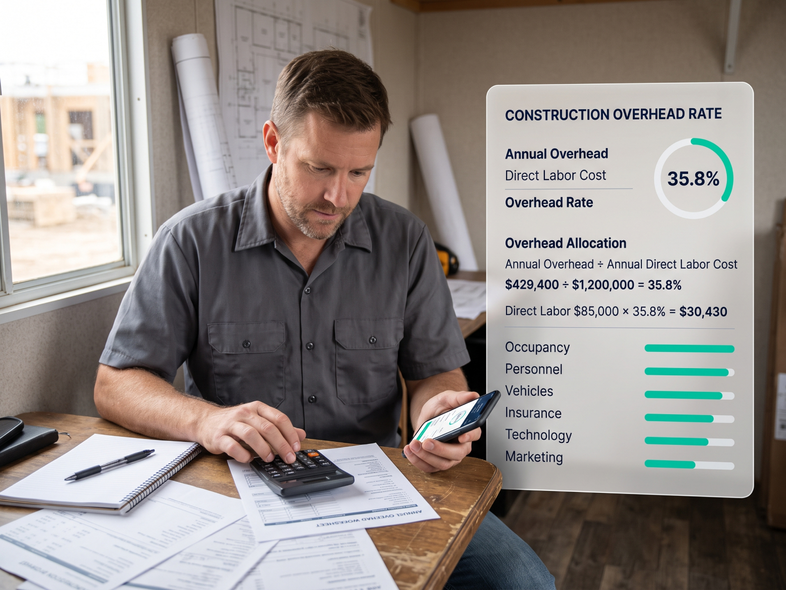 How to Calculate Construction Overhead Rate: What It Really Costs to Run Your Business