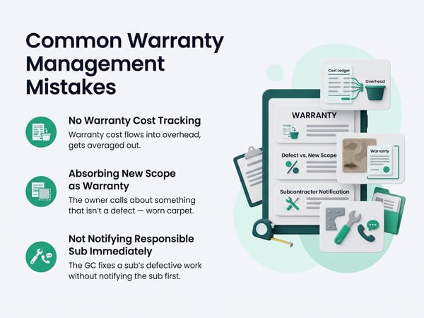 Common Warranty Management Mistakes