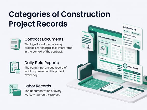 Categories of Construction Project Records