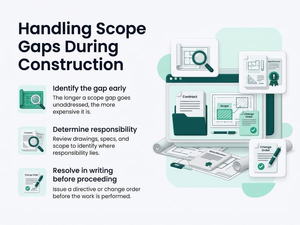 Handling Scope Gaps During Construction