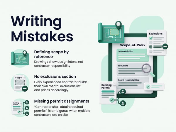 Common Scope Writing Mistakes