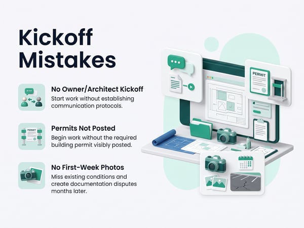 Common Kickoff Mistakes
