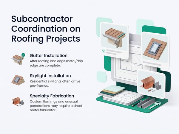 Subcontractor Coordination on Roofing Projects