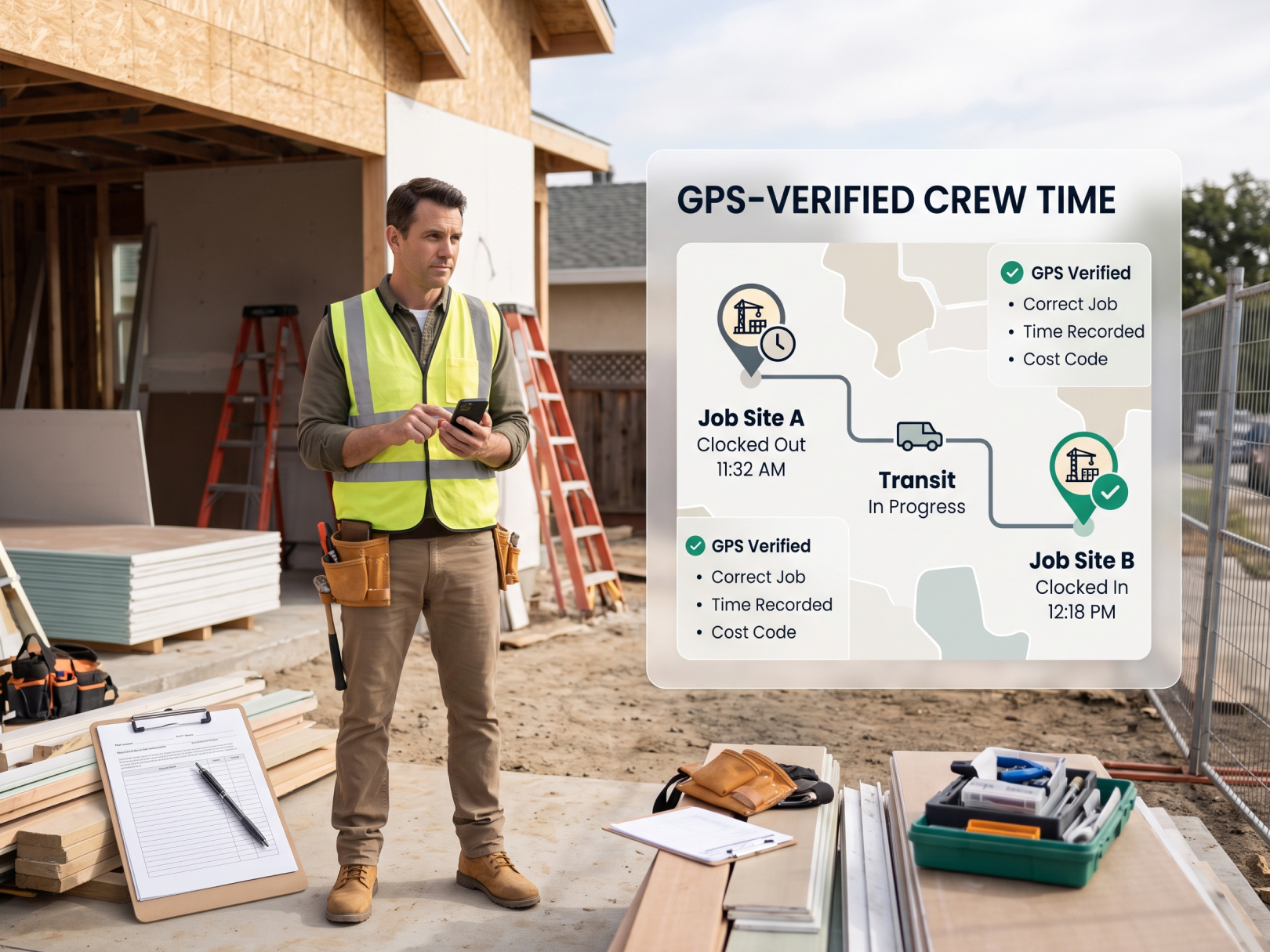 Construction Crew Time Tracking Across Multiple Job Sites: How to Stay in Control