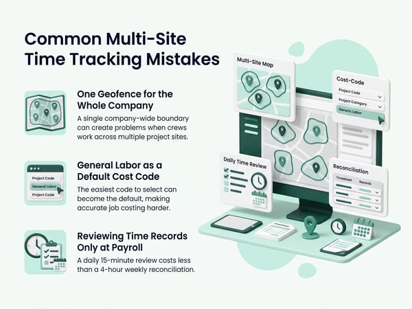 Common Multi-Site Time Tracking Mistakes
