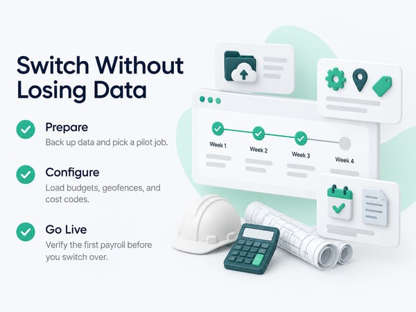How to Run the Change Without Losing Data