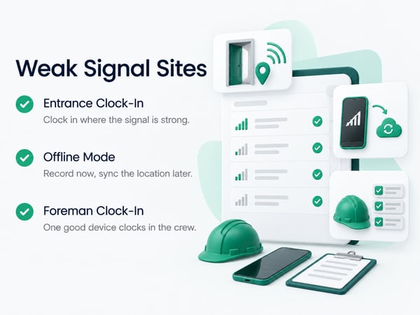 Handling Sites With Weak or No Signal