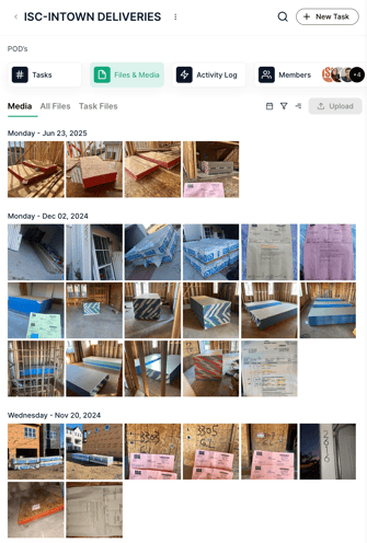 Constriuction Deliveries | Project Management