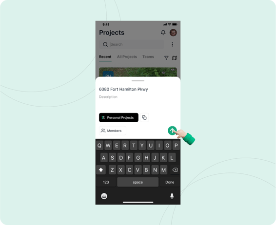 Step 1 - Add jobsite addresses to each project