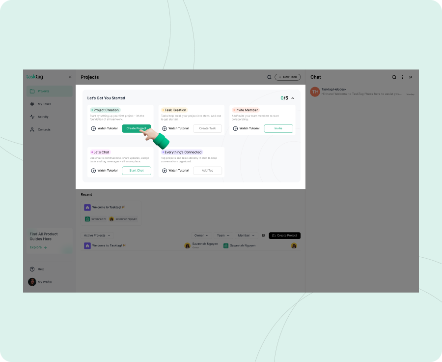 Step 1 - Set Up Your First Project