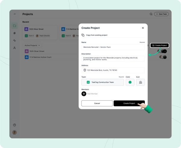 Step 1 Create a Project