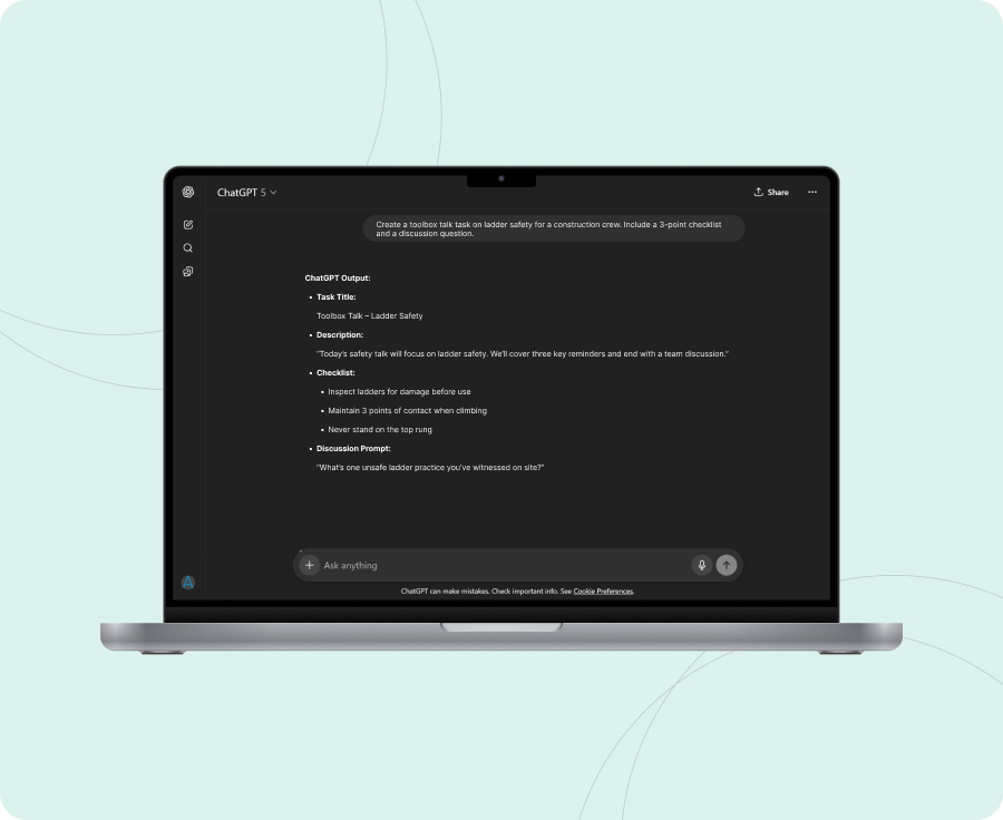 Step 2 - Prompt from GPT