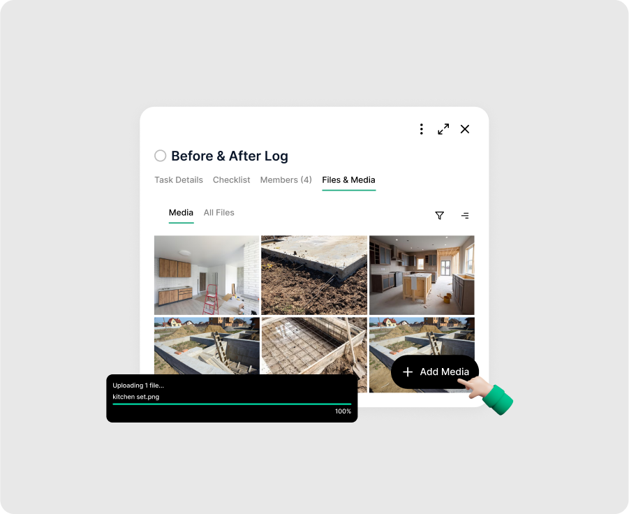 Step 3 - Keep Construction Photos Organized, Timestamped, and Searchable