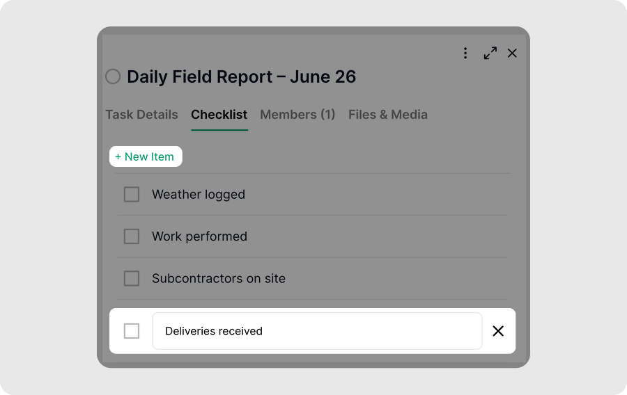 Step 3: Upload Jobsite Photos and Notes Throughout the Day