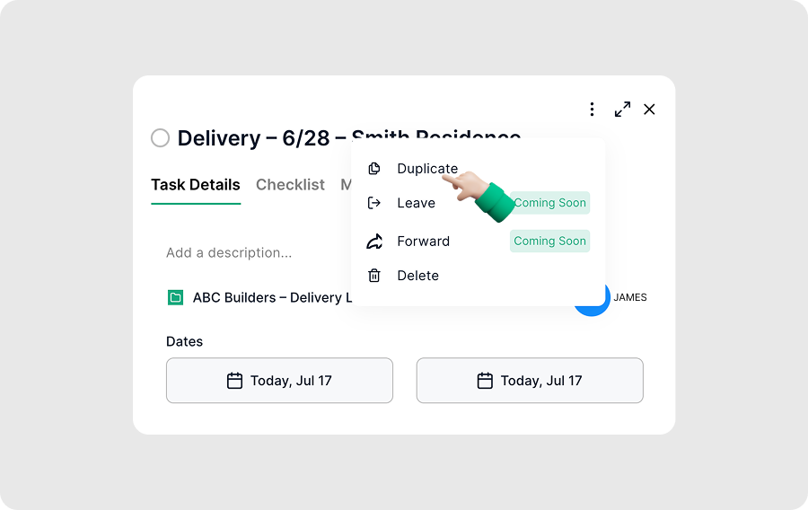 Step 6 - Duplicate for Tomorrow