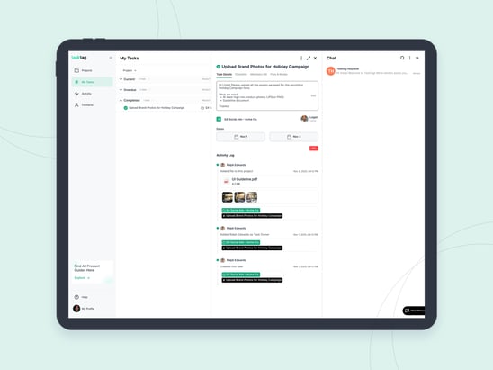 The New Way - A Self-Serve Client Upload Portal in TaskTag