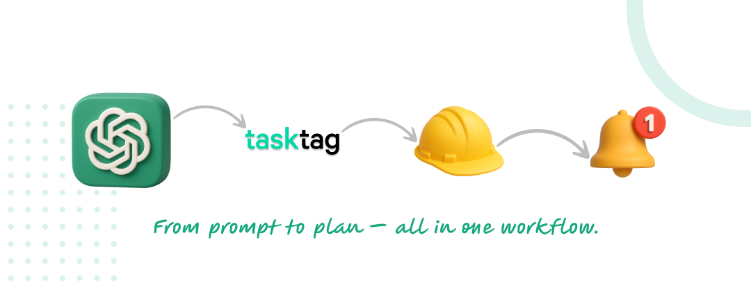 Why ChatGPT + TaskTag Is the Future of Construction Project Management