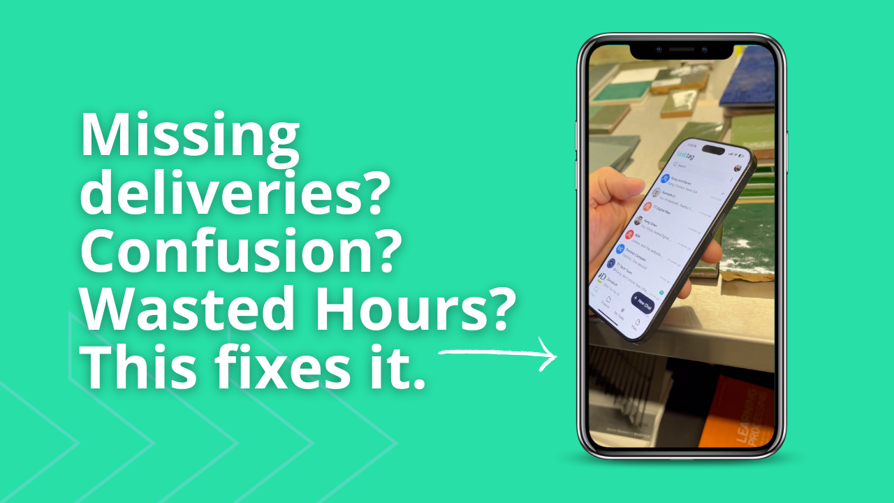 Mobile app interface solving delivery and timesheet confusion, featured image